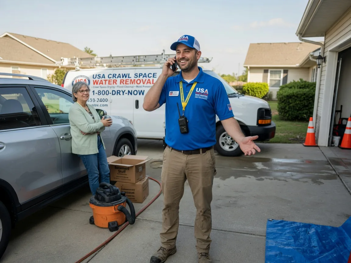 Crawl Space Water Removal Eudora, AR FAQs